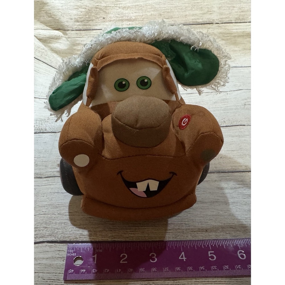 Gemmy Disney Pixar Larry Cable Guy Tow Mater Christmas Plush w/Sound  Video TbH2